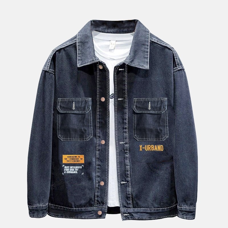 Jaket Denim Pria Wanita Original Jaket Jeans Denim Jacket Jeans Denim Jacket jaket denim crop jaket 