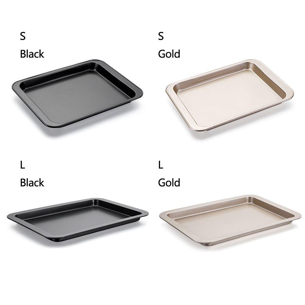 Solighter Pizza Pan Carbon Steel Bakeware Piring Pizza Rumah &amp; Dapur