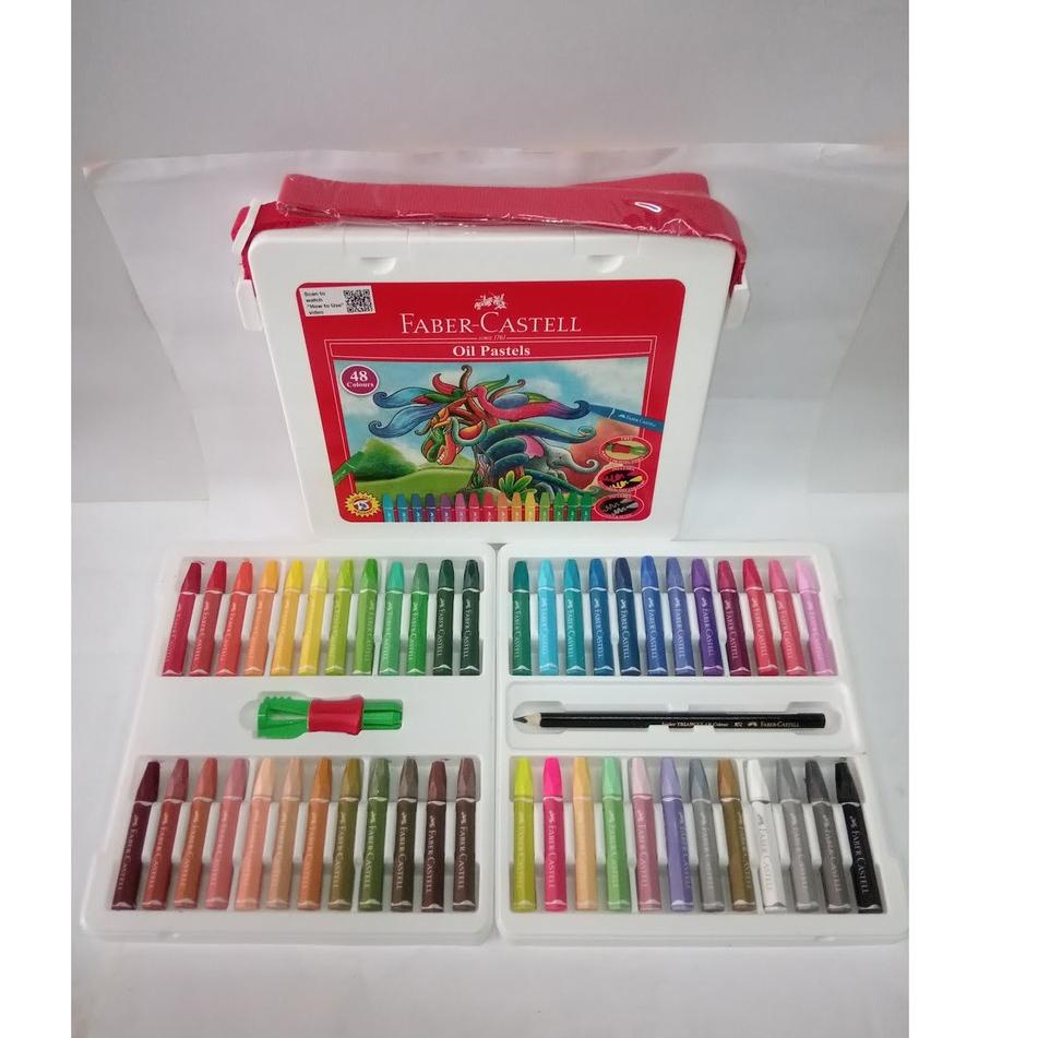 

Ready Bermutu Crayon Faber Castell 48 warna Plastic Bags