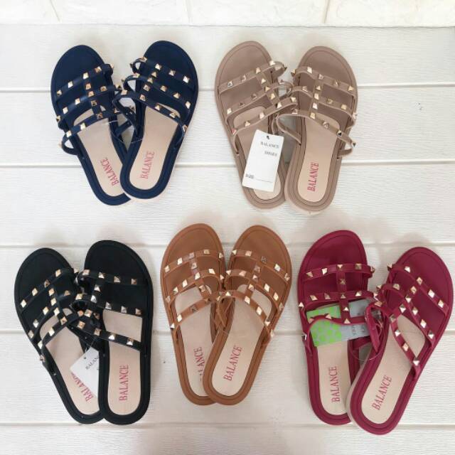 sandal jelly valentino