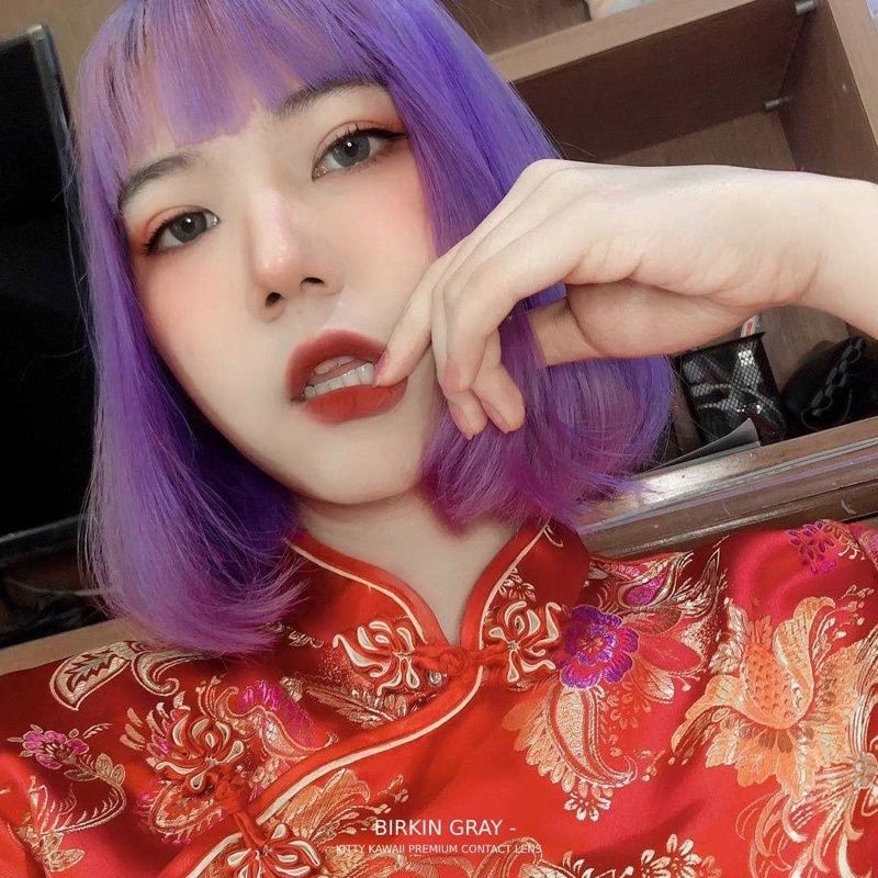 SOFTLENS BIRKIN GRAY ORIGINAL DIAMETER 14.5MM