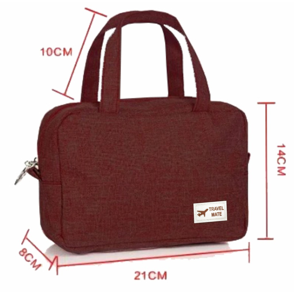 Double Catch Cosmetic Pouch M566