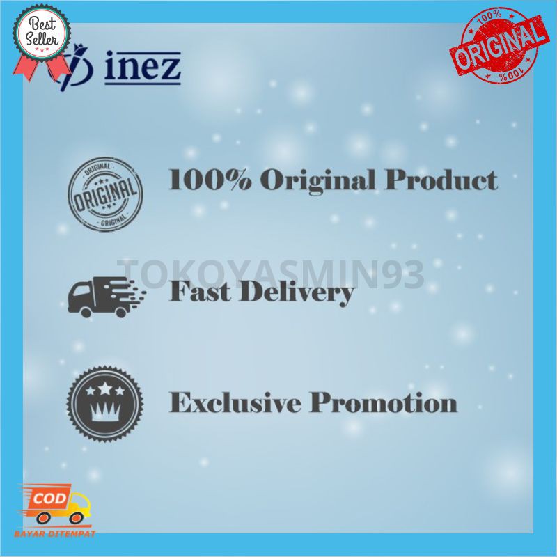 Inez Lightweight Facial Foam Murah