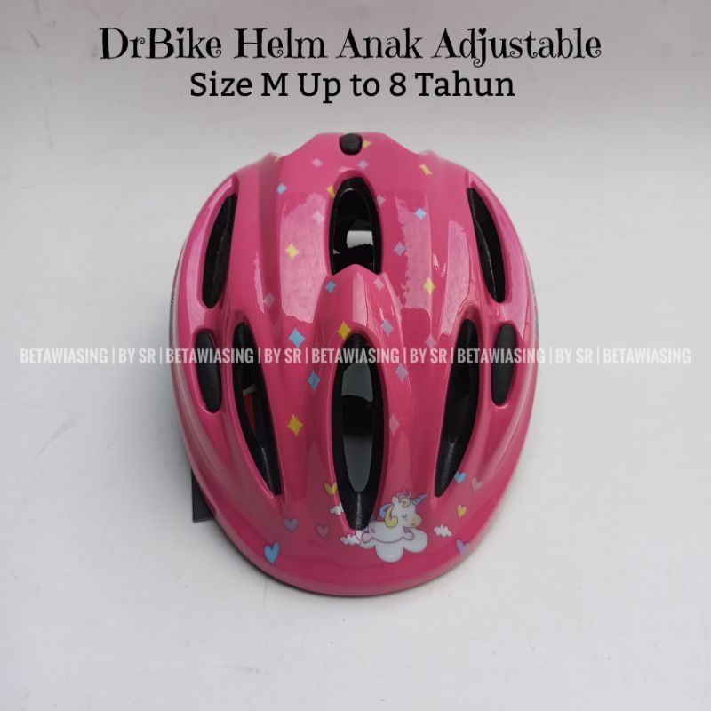 Helm Sepeda Anak Helm Batok Anak Kids Helmet Skateboard Helmet Helm Unicorn DRBIKE Adjustable