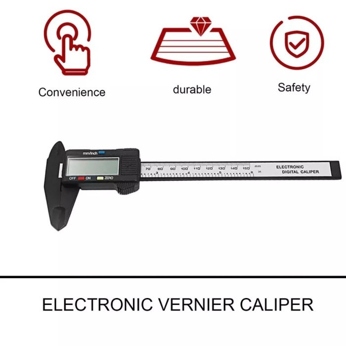 

Alat Pengukur Diameter Caliper Jangka Sorong Digital Lcd Electric