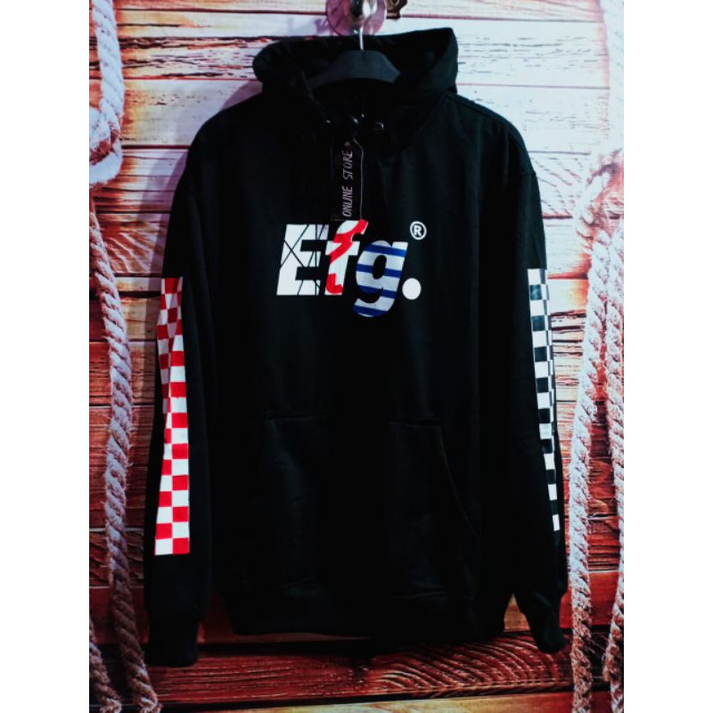 HOODIE PRIA MOTIF EFG