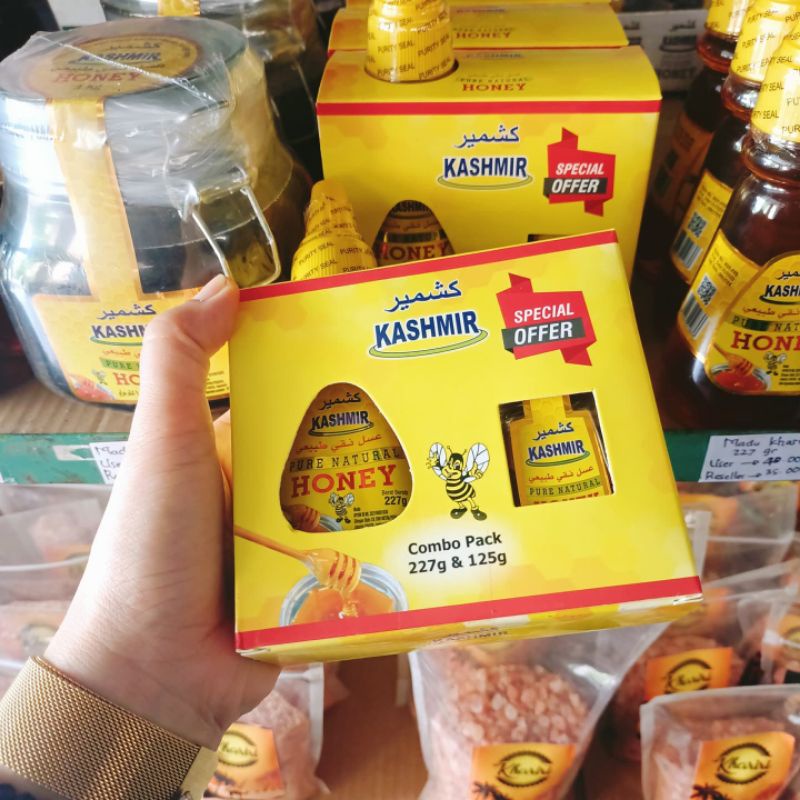 

PROMO madu khasmir 227gr FREE 125gr
