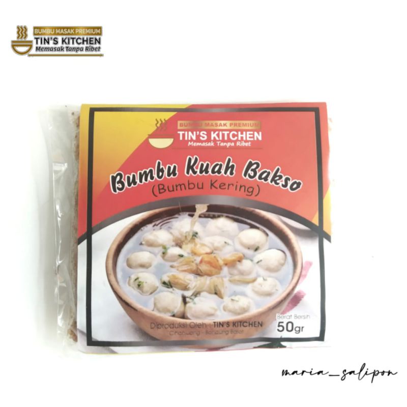 

Tins Kitchen Bumbu kuah Bakso Sachet