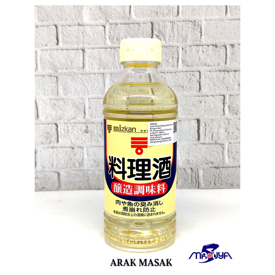 

Mizkan Ryorishu / Arak Masak 400Ml - J075M