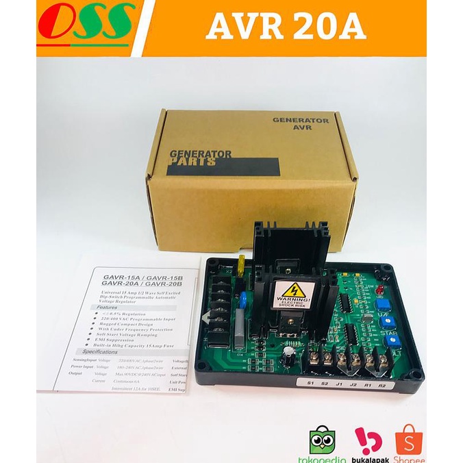 AVR GENSET GAVR 20A 20B terlaris