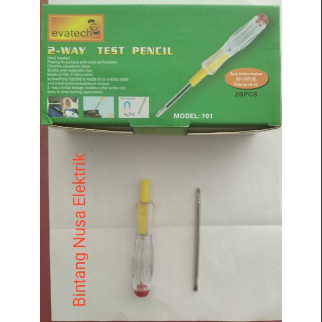 Jiamei 701 - Jiamei 601 - Evatech 701 Tespen Listrik Bolak Balik