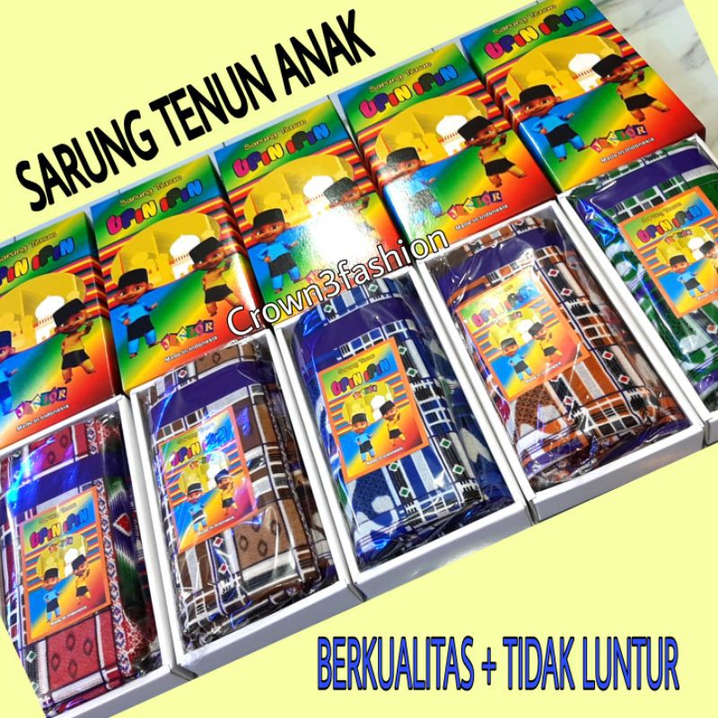 SARUNG TENUN SAMARINDA ANAK TANGGUNG •COD√