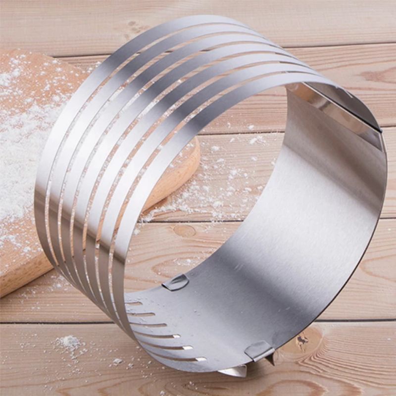Cake Slicer pemotong kue layer cake RING adjuster