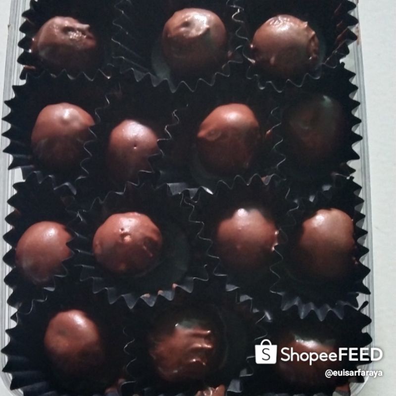 

kue kering bola coklat