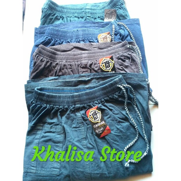 ✓✓ PROMO ✓✓ Celana Pendek Kain Tebal BIG SIZE JUMBO XXXL  Motif Polos / Doreng Us Army