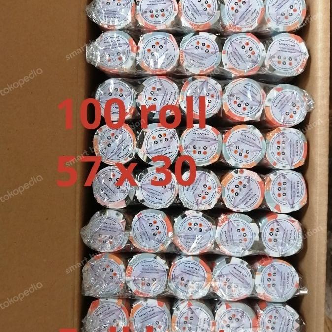 

kertas Thermal Paper Roll 57 x 30 57x30 Coreless 1dus