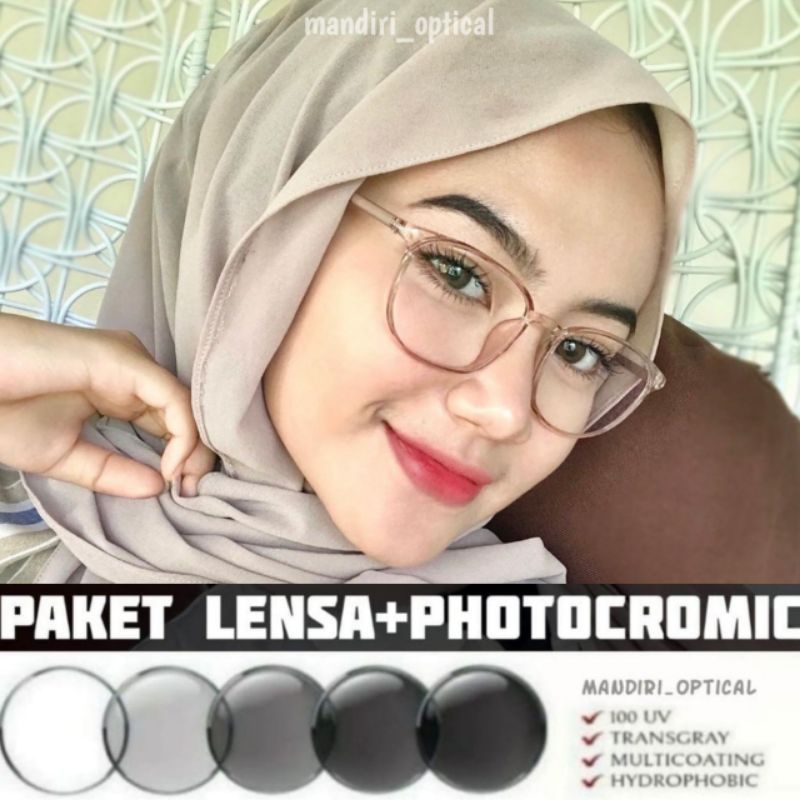 Kacamata LENTUR! (Paket frame+lensa Antiradiasi) | kacamata photocromic | kacamata minus | kacamata murah | kacamata kekinian | frame 5004 | kacamata wanita | kacamata fashion