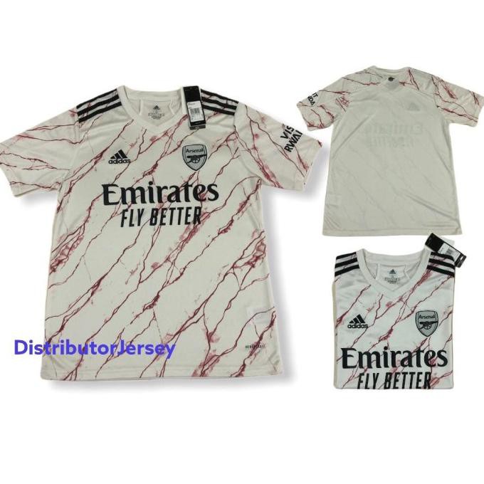 Dijual Jersey Bola Arsenal Away Grade Ori 2021 - S Terlaris