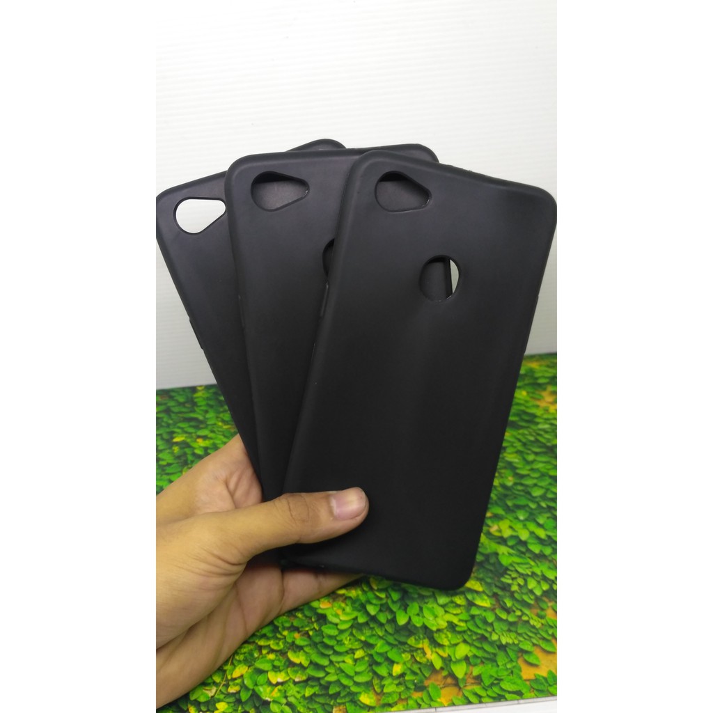 OPPO F7 - Casing hitam polos oppo f7