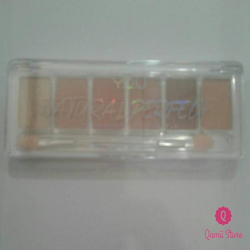 You Natural Perfect Eyeshadow Palette Mapple Murah
