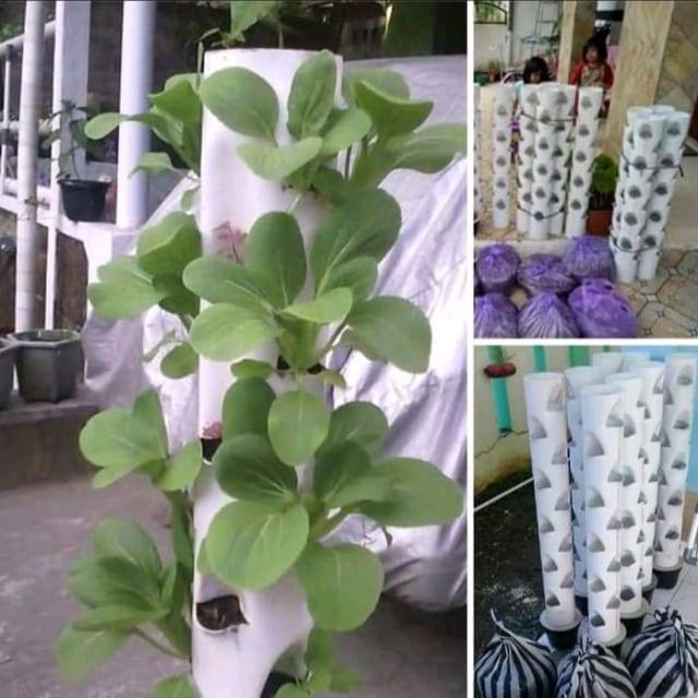 Vertikultur tower garden /pot vertikal