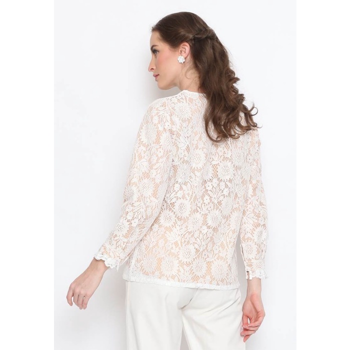 Blouse Brukat - Lace Blouse - Blouse Wanita VOERIN Alamanda Lace Blouse