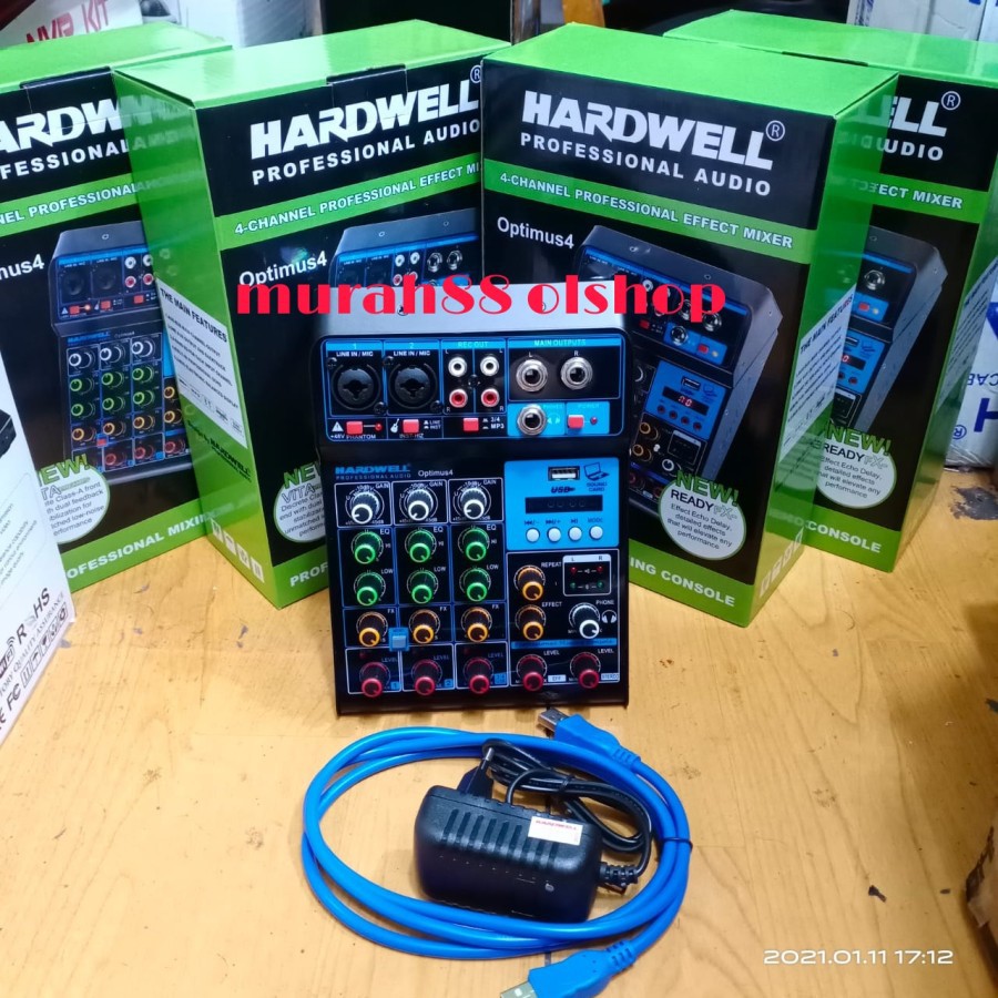 mixer audio hardwell  4ch optimus original