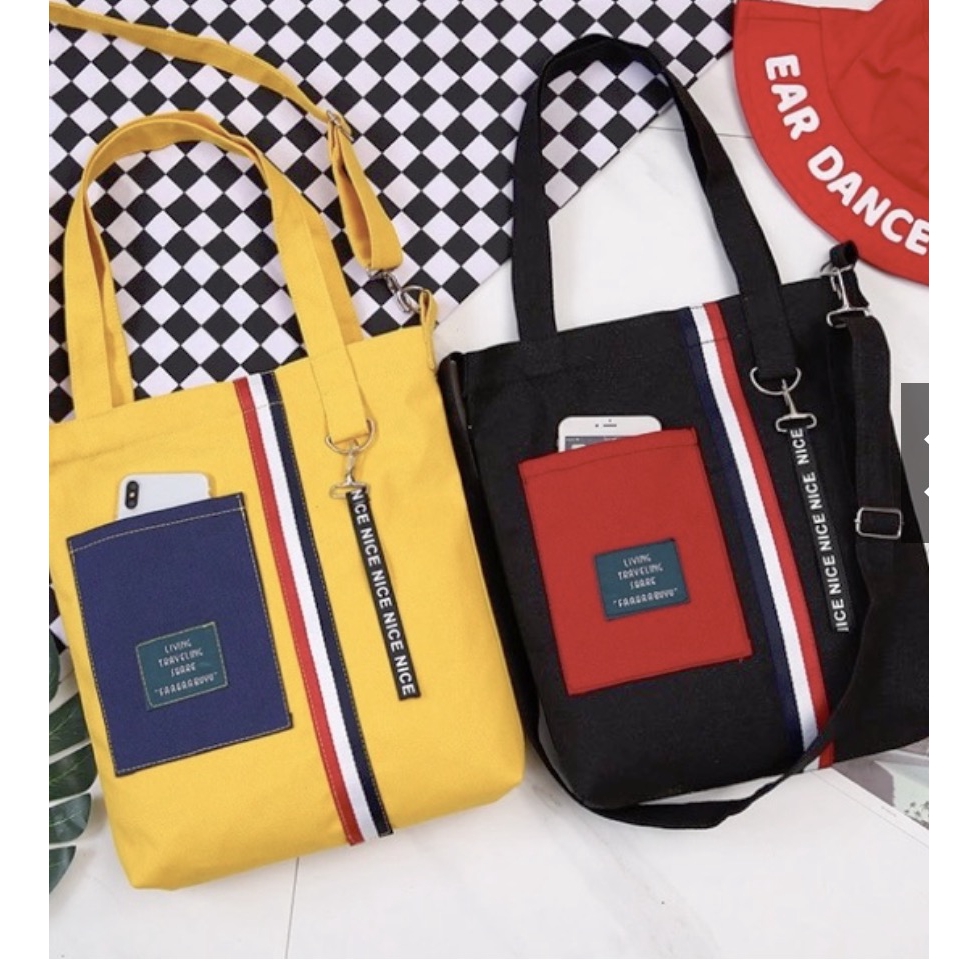 Tote Bag - Nice Tas Tote Bag Totebag Wanita Tas Wanita Murah Tas Korea Totebag Kpop