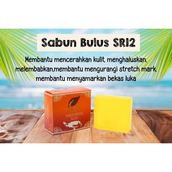 SABUN BULUS SR12 HERBAL BPOM TERLARIS..!! SABUN WAJAH / SABUN GATAL / BULUS BAR SOAP ORIGINAL AMAN