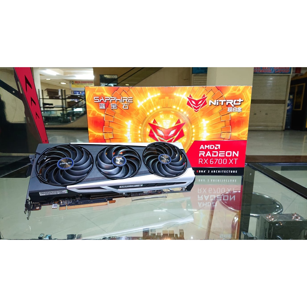 VGA SAPPHIRE NITRO+ RADEON RX 6700 XT GAMING OC 12GB GDDR6 RX 6700XT