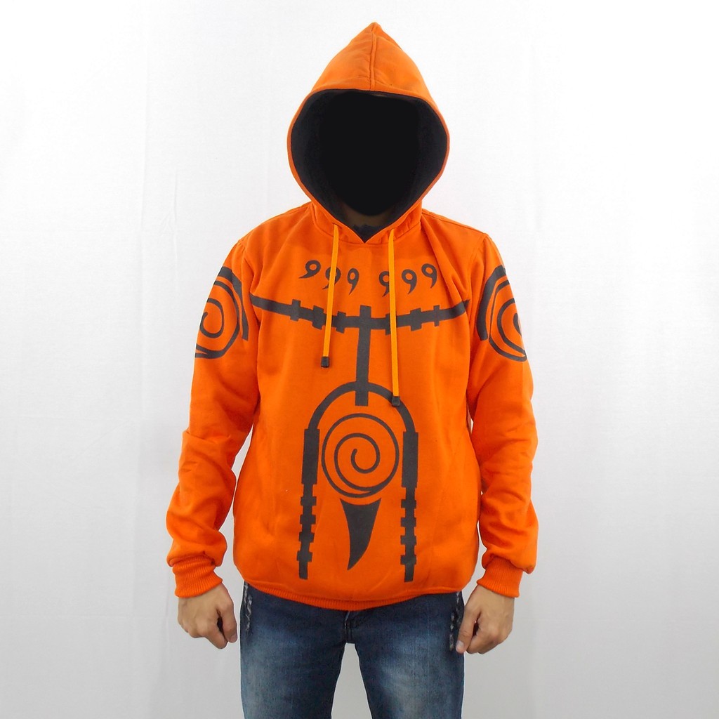 JAKET NARUTO KYUBI SEAL - JAKET HOODIE NARUTO OBITO KYUBI SEAL - JAKET KONOHA SHIPPUDEN KURAMA 01