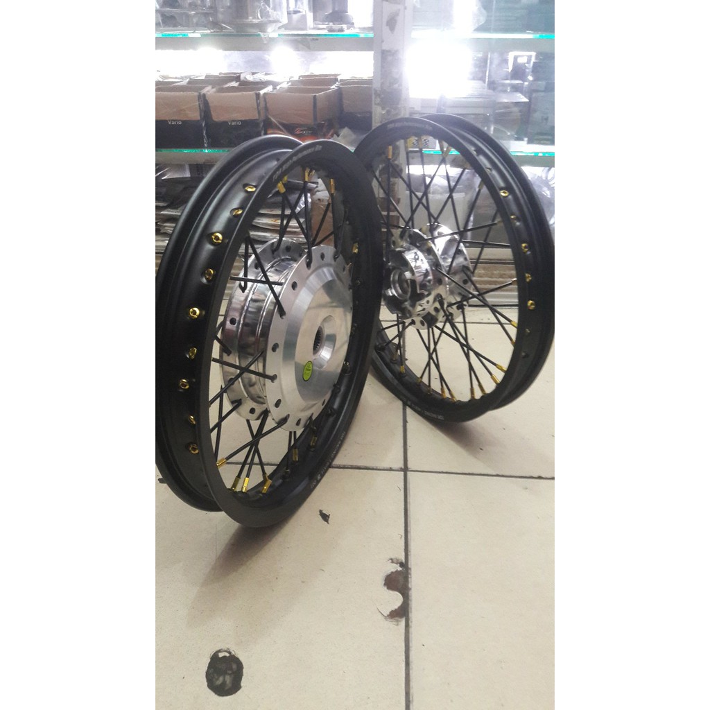 Promo Puasa set velg tdr ring 14 tromol krum jari jari sudah sama stell vario beat Diskon