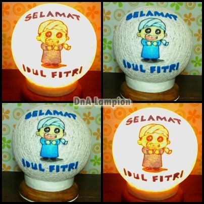 lampion benang halloween