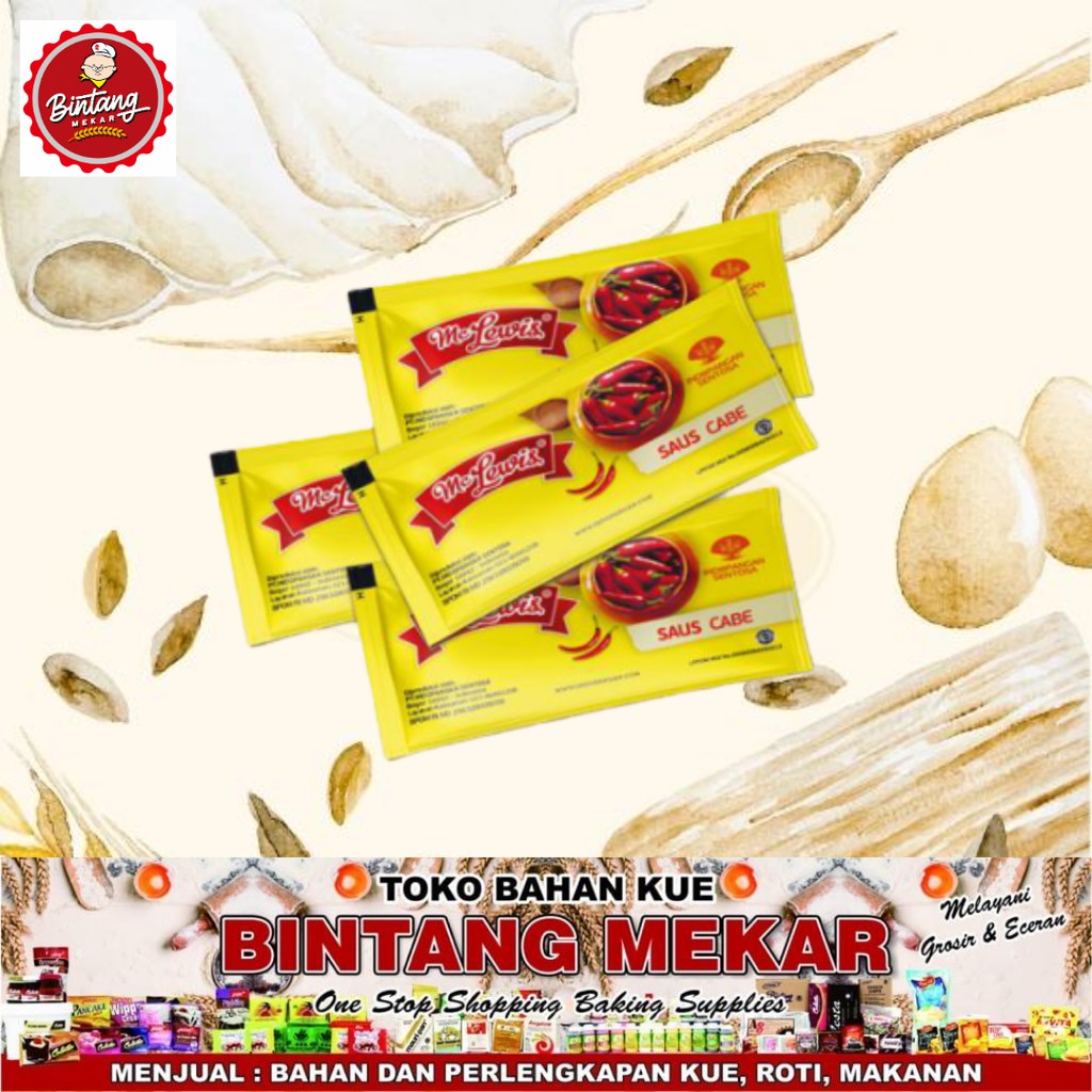 

Mc. Lewis Chili Sauce Sachet 9gr
