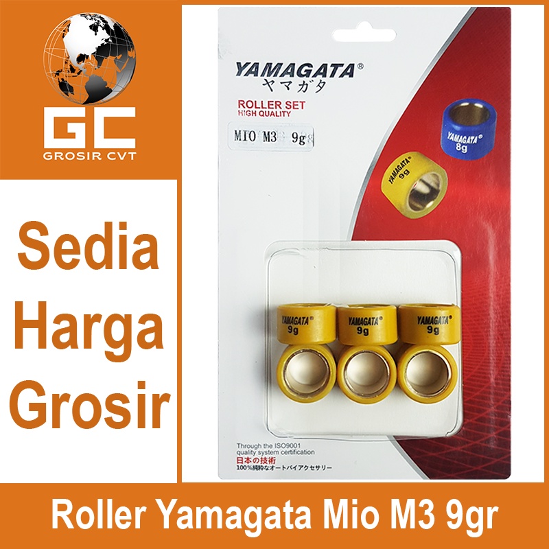 Roller Nmax Mio M3 Aerox S Z GT X-Ride Fino Lexi Free Go Gear Fazzio Xeon 125 150 Yamagata 9 gram