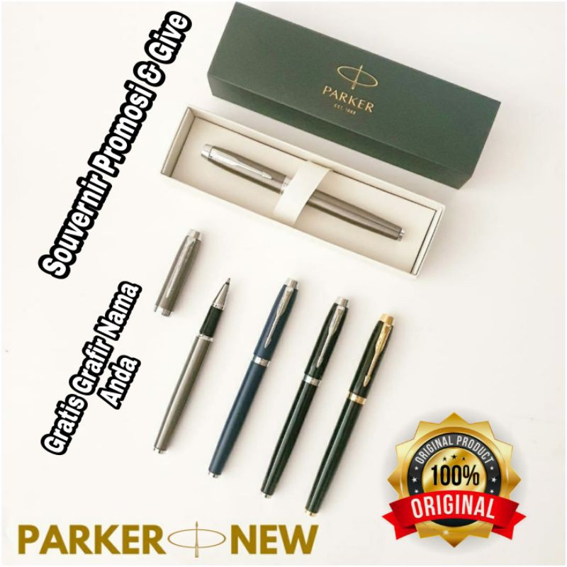 

NEW PARKER BOLPOIN PULPEN PARKER NEW PARKER ORIGINAL GRATIS GRAFIR NAMA ANDA