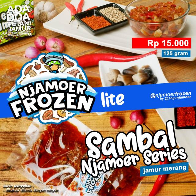 

Sambal njamoer series jamur merang