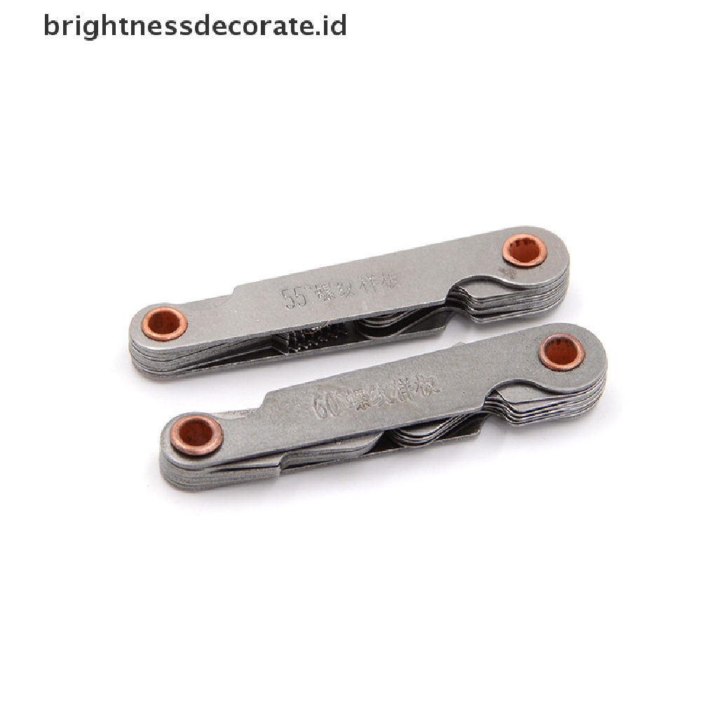 Alat Pengukur Benang 55 Derajat Bahan Stainless Steel