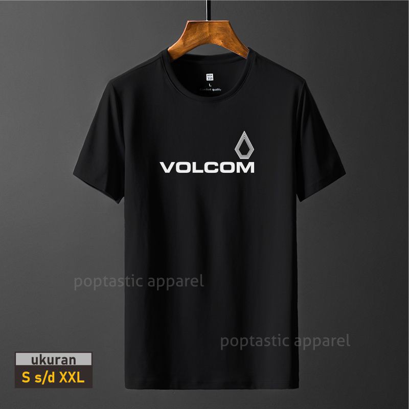 MILIKI KAOS DISTRO VOLCOM TERBARU ADEM PAKAIAN PRIA TSHIRT KAOS DISTRO