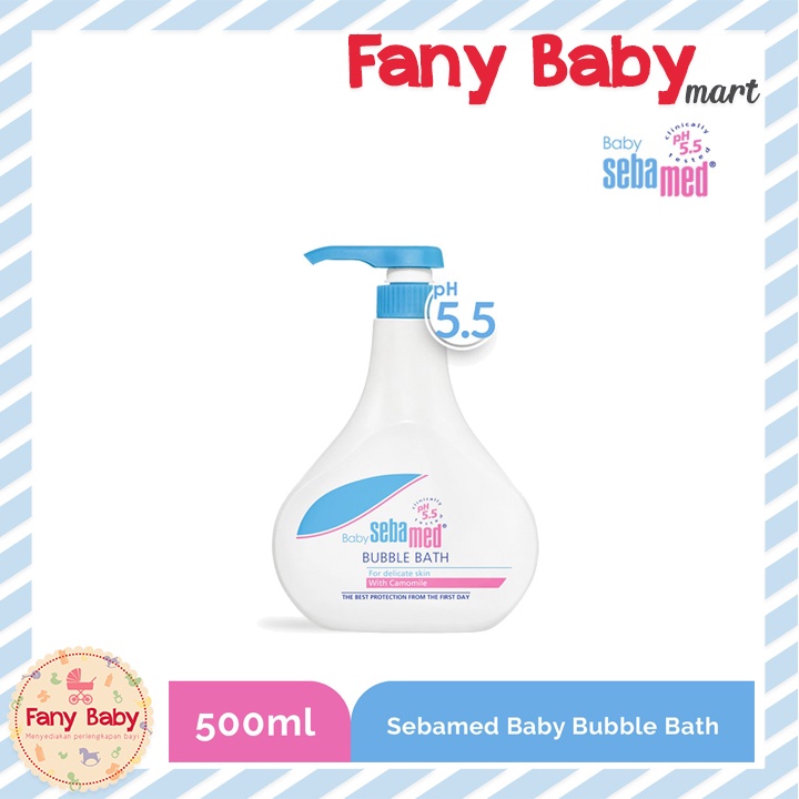 SEBAMED BABY BUBBLE BATH FOR SENSITIVE SKIN 500ML