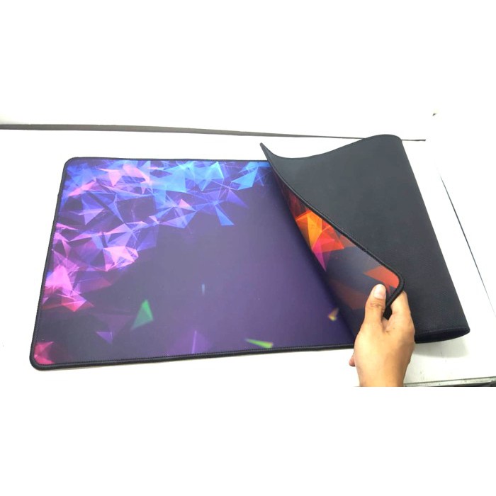 MousePad Mousepad Gaming Panjang Motif Size 80x30Cm - 9. Geometry