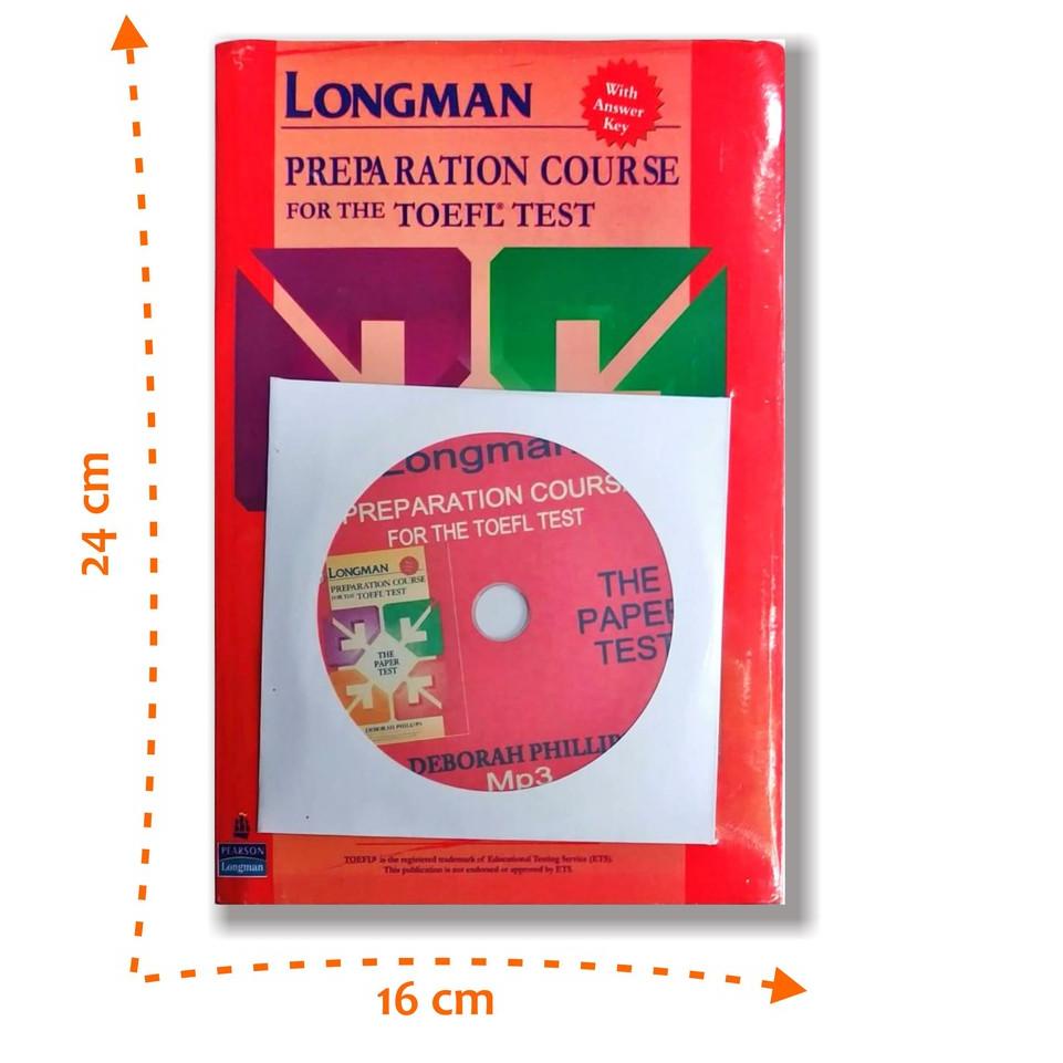 ⇣ Paket Buku TOEFL Longman & TOEFL Cliffs (plus CD) ぢ