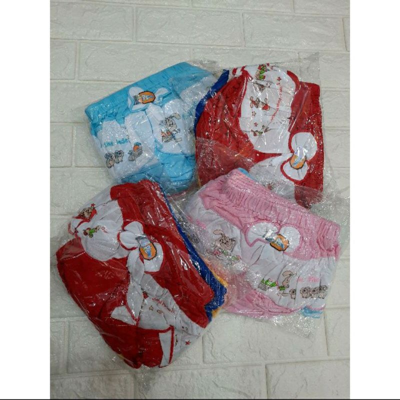 3pcs Celana dalam anak model rok / celana Lambada finka