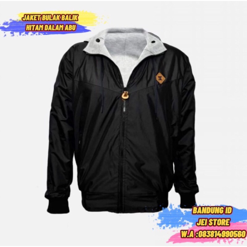 JAKET BULAK BALIK DC