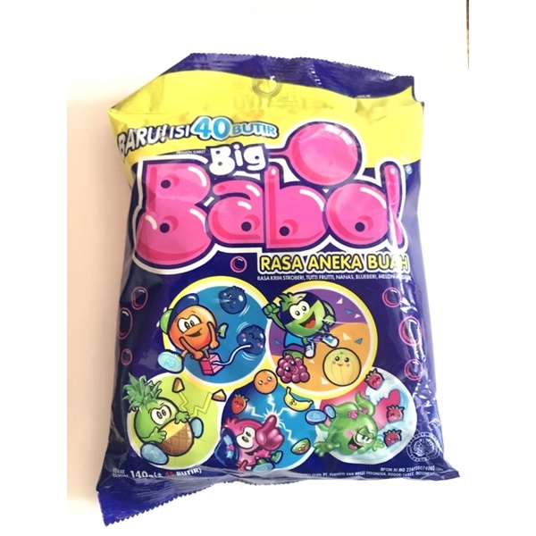 

Big Babol Permen Karet 140gr isi +-40 butir