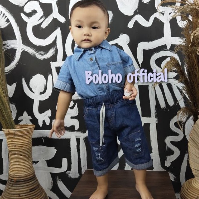 celana anak laki laki / celana pendek anak ( jeans sobek )