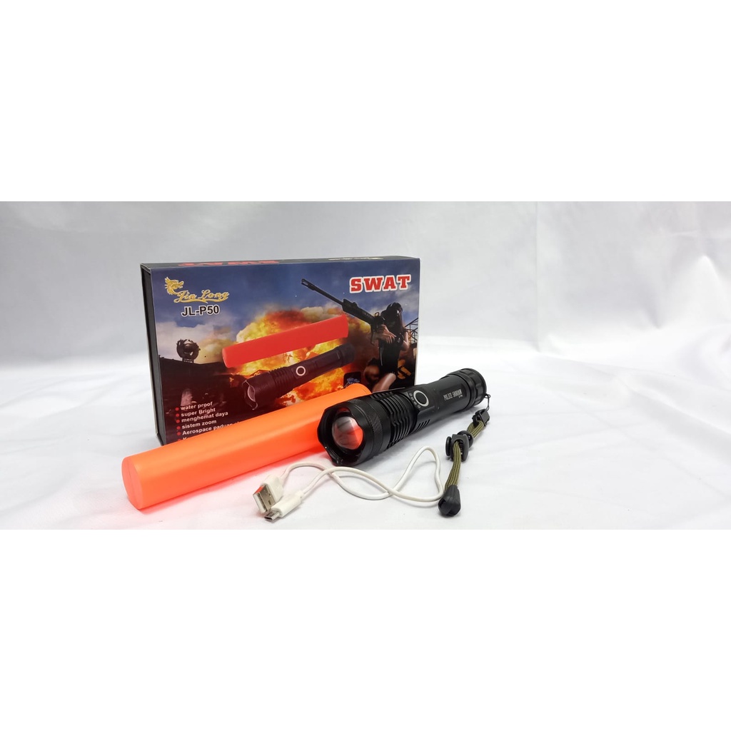 Senter SWAT Police LED JL-P50 Jin Long