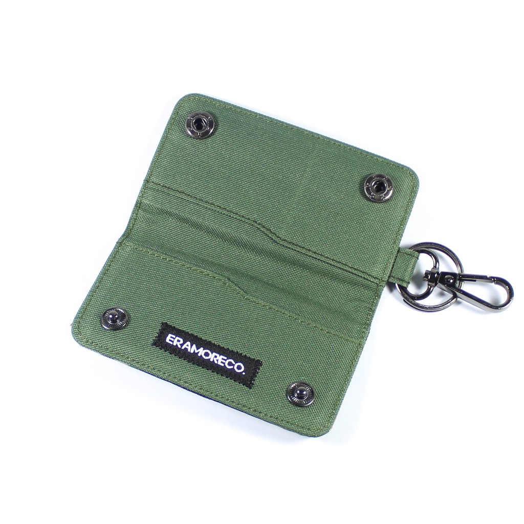 EMDS06 Dompet STNK Motor Mobil - gantungan kunci keychain motifr loreng army