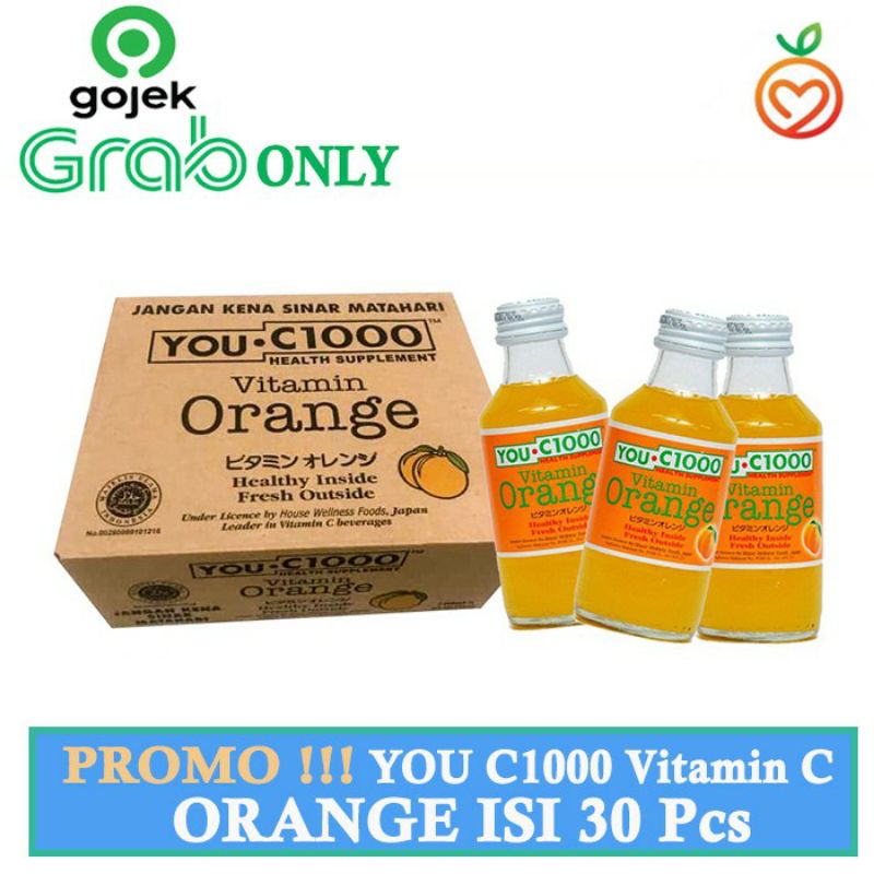 You C1000 / UC1000 / UC 1000 / YouC1000 Vitamin C jeruk orange 1 dus