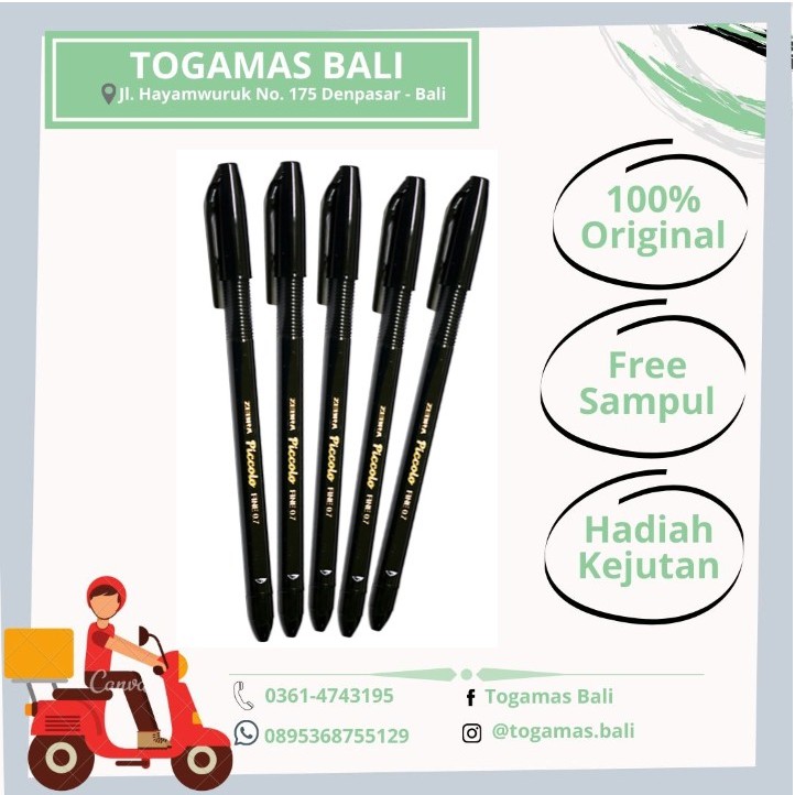 

Ballpen Piccolo 0.7 Black Ink
